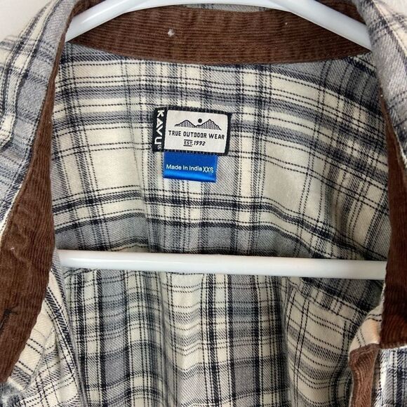 Kavu Billie Jean Plaid Flannel Shirt - Picture 6 of 6